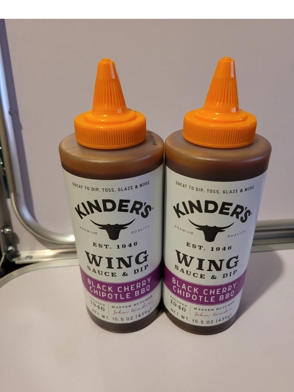 Black Cherry Chipotle BBQ Wing Sauce & Dip - Orange Cap